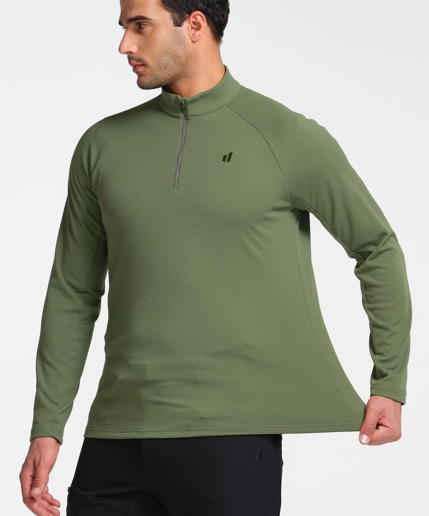 DEUTER Kev Zip-Up T-Shirt (Men)