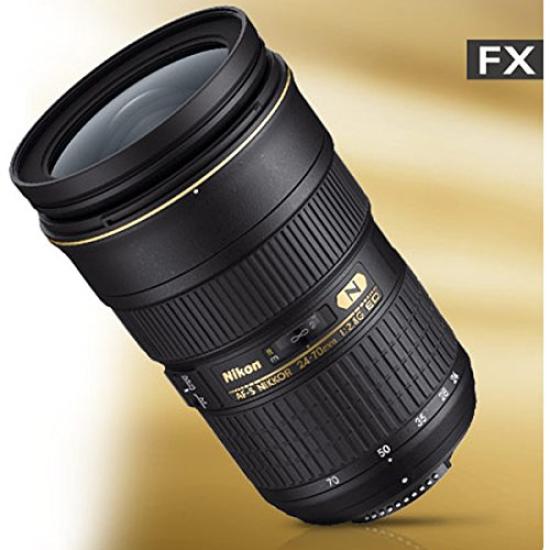 Nikon Стандартный зум-объектив NIKKOR ED, совместимый с полноразмерными объективами AF-S 24–70 мм f/2,8G