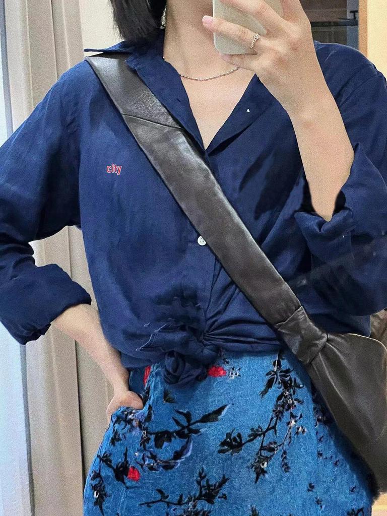 RL Ralph Lauren Хлопковая рубашка-поло с длинным рукавом и логотипом Small Pony для защиты от солнца - Мужская и женская коллекция Весна/Осень.