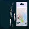Glow Fish String Hook Fishing Baits Hook for Saltwater Sabiki Rig with Glow Beads Fishing Baits Lures Rig