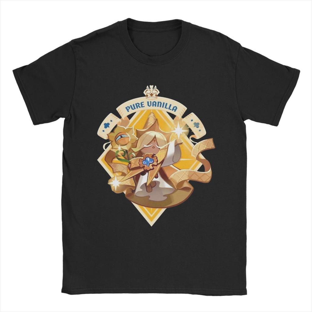 Men Women Dark Cacao T Shirts Cookie Run Kingdom Cotton Clothing Vintage Short Sleeve O Neck Tee Shirt Plus Size T-Shirt