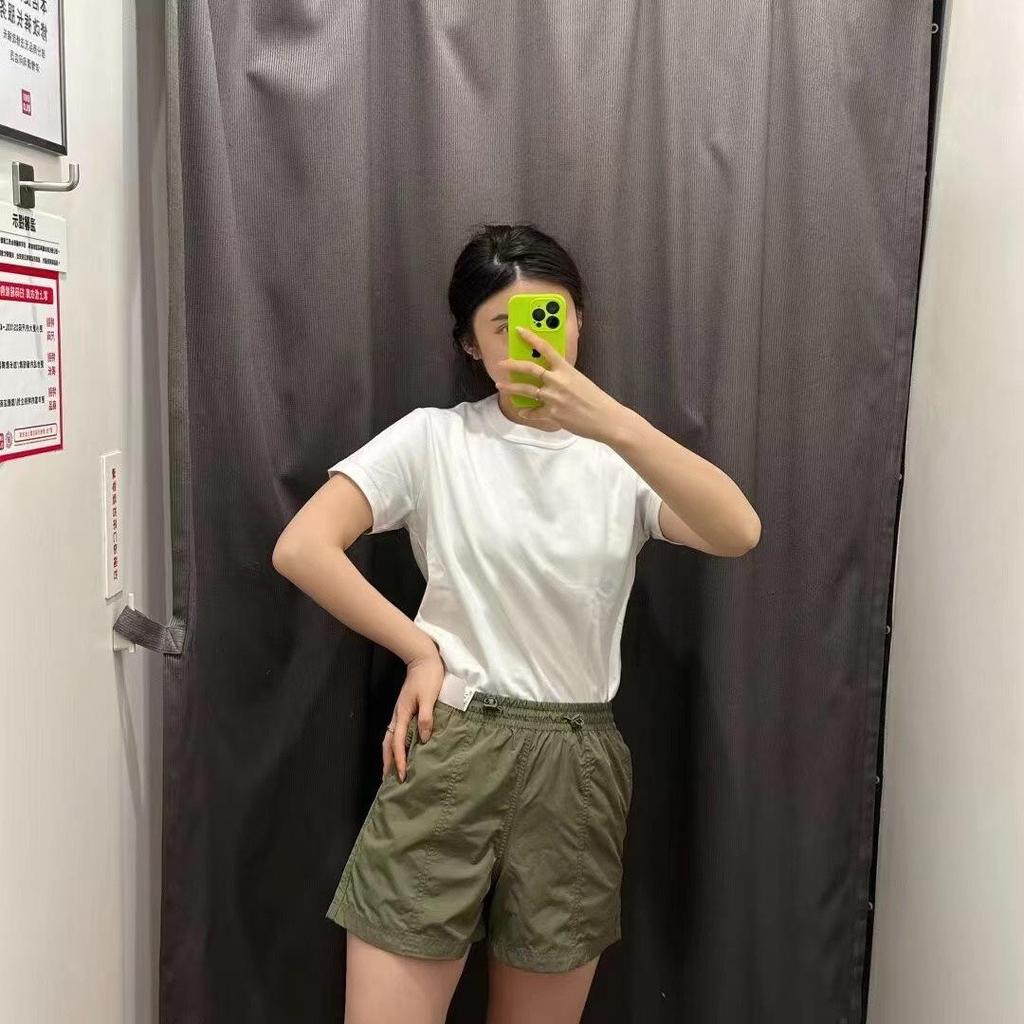 Женские быстросохнущие летние повседневные шорты - Удобные, спортивные, средней длины, влагоотводящие, легкие, пятиточечного дизайна 466384