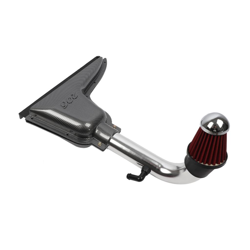 Комплект фильтра коробки забора воздуха в стиле карбонового волокна Замена для 206 1.6L 2005‑2008