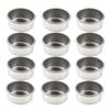 10Pcs Candle Molds Reusable Iron Home Decor Candle Holder DIY Tealight Cup Candle Making Containers Tealight Tins