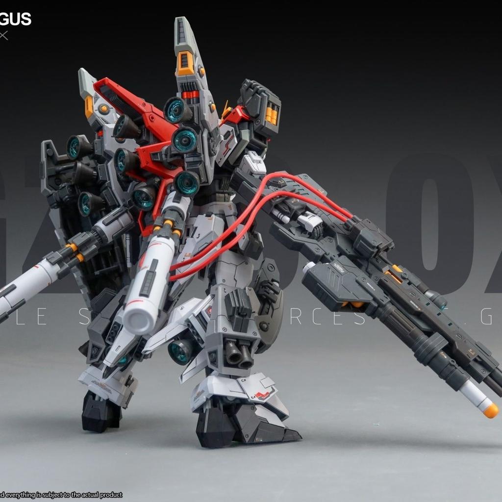 Zza Gzss-Ox01 Регус Сборная модель 1/100 Gus Gzss-Ox Фигурки Действия ABS Коллекция Статуя Модель Игрушки для Детей Фигурка Хобби Подарки