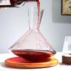 Rotating Tumbler Crystal Wine Decanter