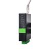 Промышленный последовательный серверный модуль RS232/RS485 - RJ45 Ethernet на DIN-рейку