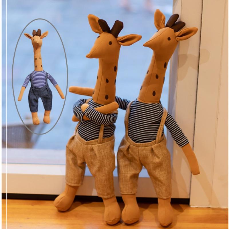 Очаровательная плюшевая игрушка жираф Идеальный подарок на день рождения ребенка