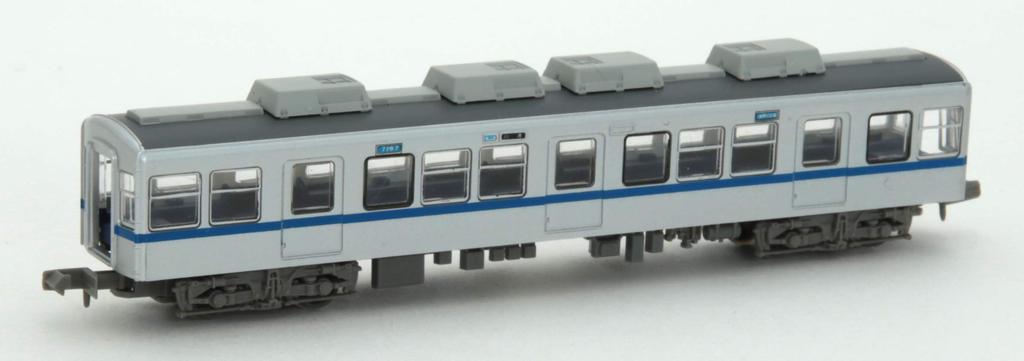 Железнодорожная коллекция Железная коллекция Hokuso Kaihatsu Railway Type 7150 Базовый набор Diorama Supplies первый заказ ограничен 4-вагонный (Продукция производителя)