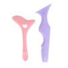 Eyeliner Aid Template 5 In 1 Beauty Ruler Multipurpose Silicone Makeup Tool for Eye Eyebrow Eyelash