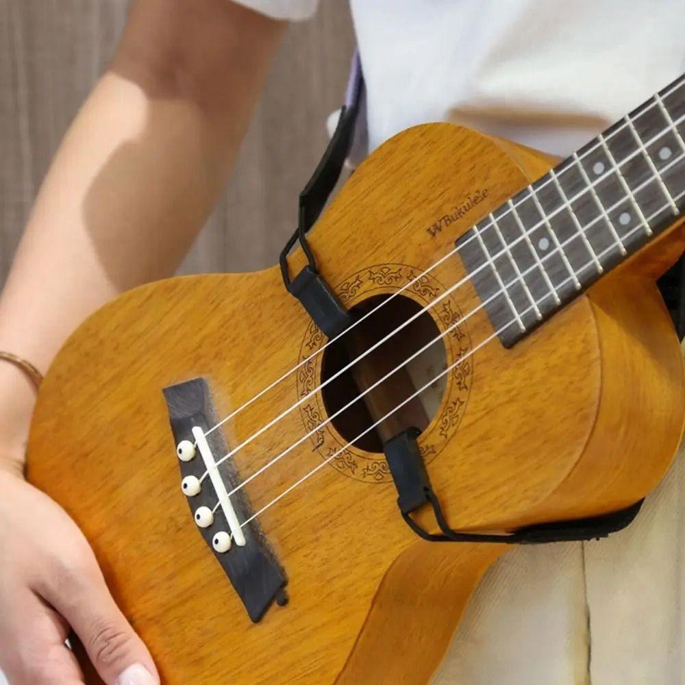 Durable Guitar Strap Adjustable Ukulele Strap Portable Guitar Shoulder Strap Guitar Accessories