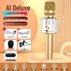 Wireless Bluetooth Mobile Microphone & Speaker for Home Karaoke with Built-in Sound Card