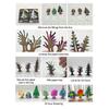 Magical Growing Crystal Christmas Paper Tree Christmas Tree Opens Snowflake Paper Tree Decoration DIY Xmas Ornaments