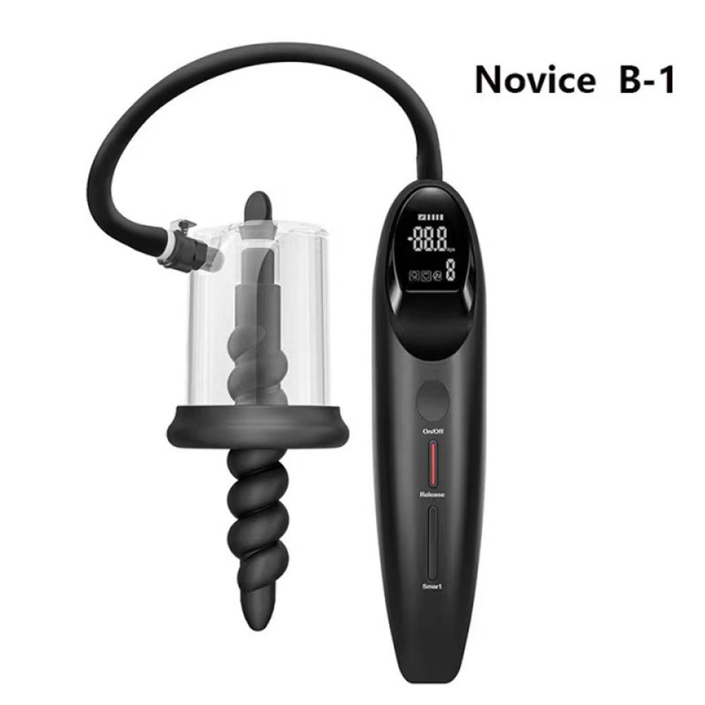 Smart Rosebud Анус Расширитель Автоматическая Анальная Пробка Насос Анальные Бусины Вакуумная Присоска Массажер Простаты SM Анальная Секс-Игрушка Вибрирующая Анальная Пробка