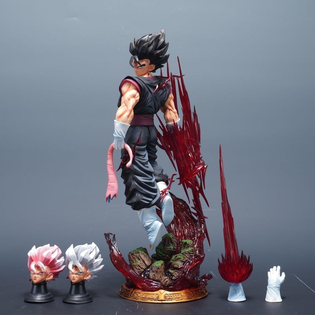 Beautiful LK Studio HB Vegito Dragon Ballz Figures Anime Figurine Ssj3 Super Saiyan EstatuaCollectible PVC Figurine Goku Collection Mode T