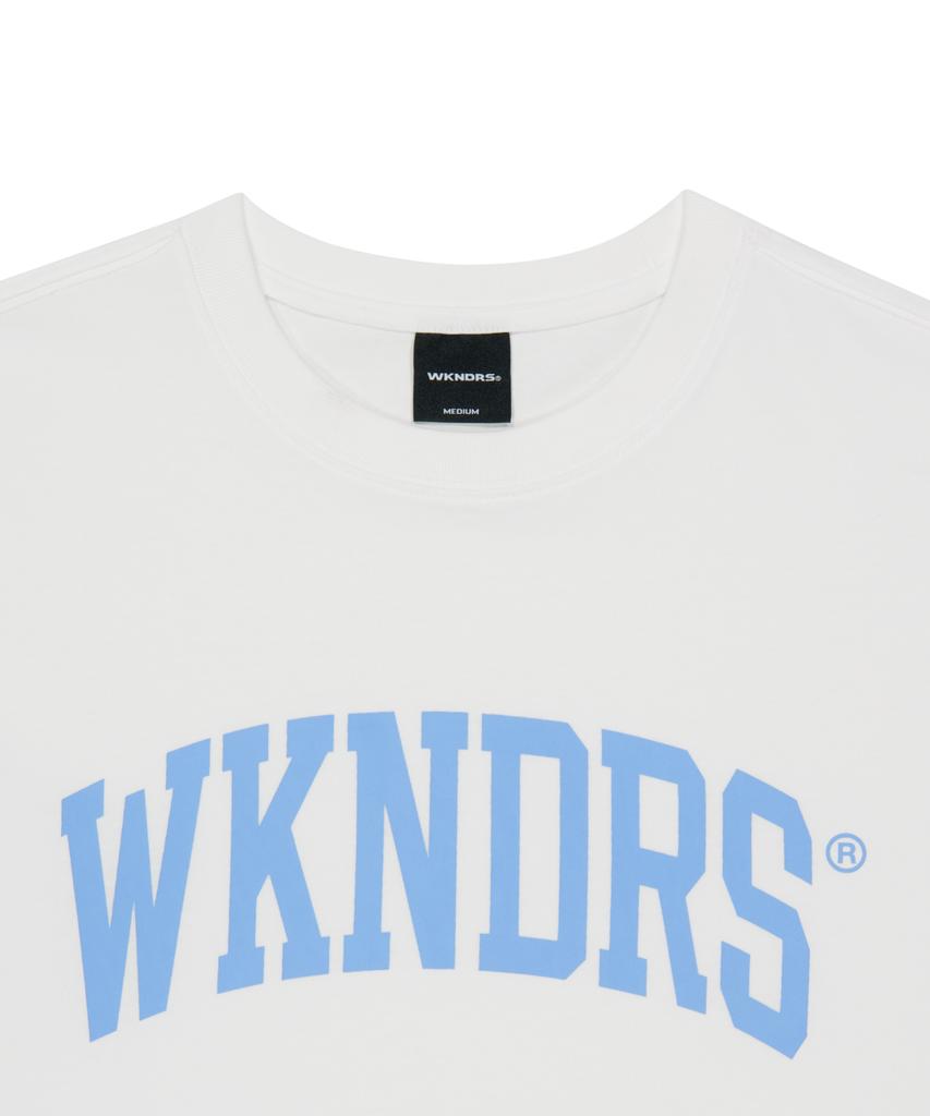 Футболка WKNDRS с логотипом C (белый)