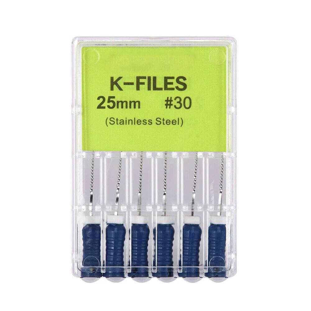 Niceden 6 шт./кор. стоматологический эндодонтический NiTi ручной термоактивируемый вращающийся файл SX-F3 25 мм