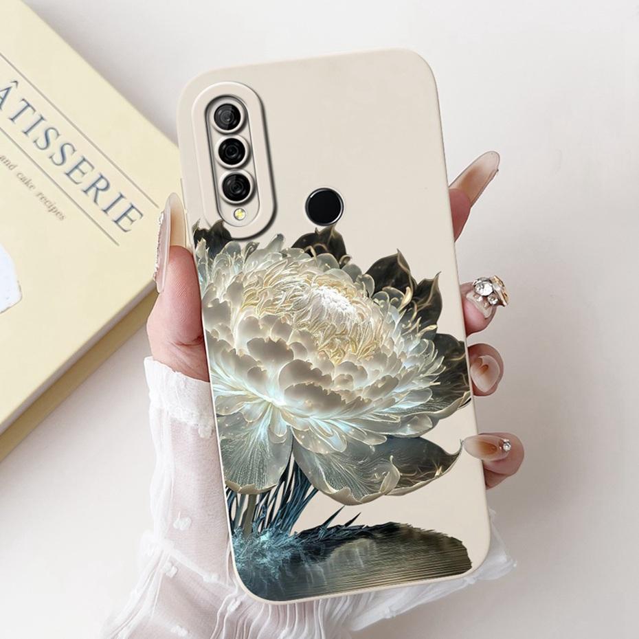 Beautiful Floral Painting Phone Case For Huawei Y6P 2020 / Y7P 2020 Soft Silicone Shockproof Cover For Huawei Y6p Y7p Bumpers