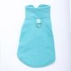 Fleece Dog Jacket D-ring Soft Cozy Warm Overalls Open Collar Splicing Cat Coat Sleeveless Puppy Clothes For  Dog Cat
