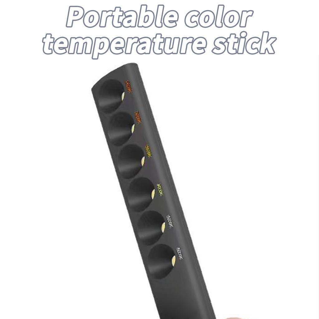 Люксметр CRI Тип-палка Перезаряжаемый Type-C 2700K - 6000k 6 Цветовых температур