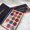 BEAUTY GLAZED - Палетка теней для век из 15 прессованных глиттерных оттенков