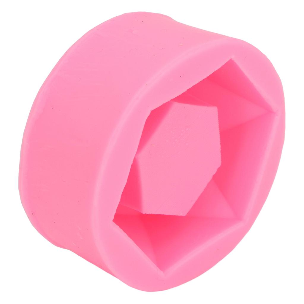 Силиконовая форма для цветочного горшка, шестигранная многоразовая форма для суккулентов, форма для ароматерапии шоколада и торта