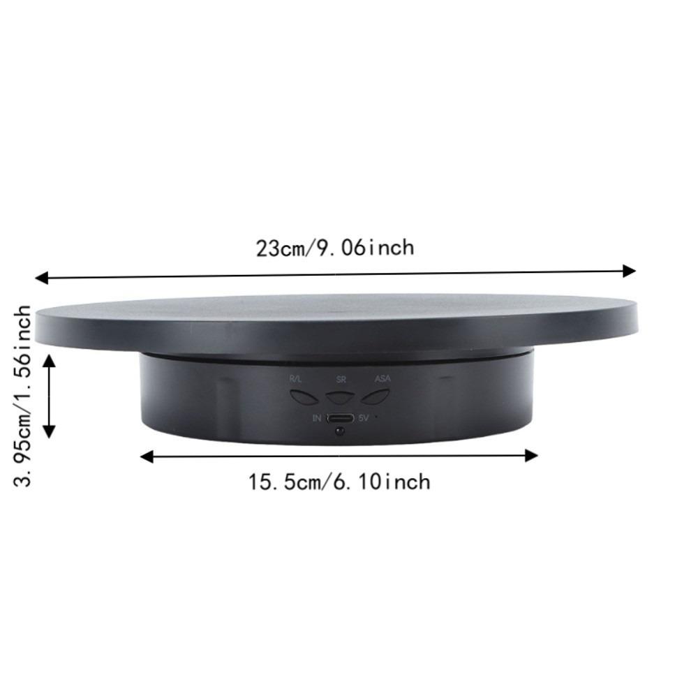360 Degree Rotation Rotating Display Stand Lazy Susan Turntable  Jewelry Trade Show Display