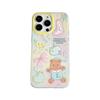 Cartoon Bear Suitable for Apple 16PM Cute 13 Mobile Phone Case Iphone15pro Bow Bracelet Protection Case