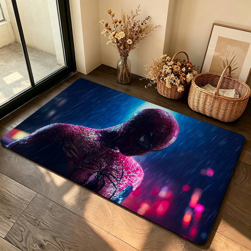 Cool-S-spider-M-manS Carpet Bathroom Anti-slip Mat Door Mat Home Decoration Mat Entrance Door Mat Scratch-resistant Door Mat