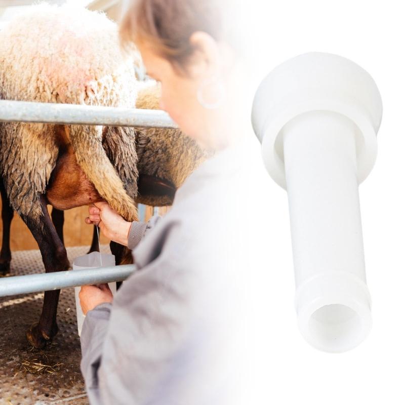 Soft Silicone Milking Liners for Cow Milking Machine Easy Installation and Gentle on Suction for Dairy Farm Use 2Pcs
