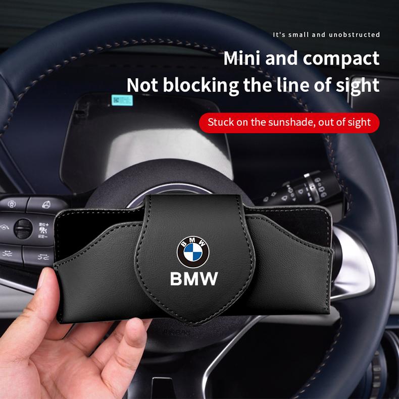 BMW Car Mounted Sunshade Glasses Box Auto Interior Accessories For Performance X6 E61 E62 F20 E46 F30 F40 F10 E36 X7 E92 E91 X5 AJ0