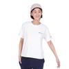 Short Sleeve Round Neck Relax Fit Embroidery Script Logo Short Sleeve Basic White M [Champion] T-shirt T-Shirt Women's CW-X341