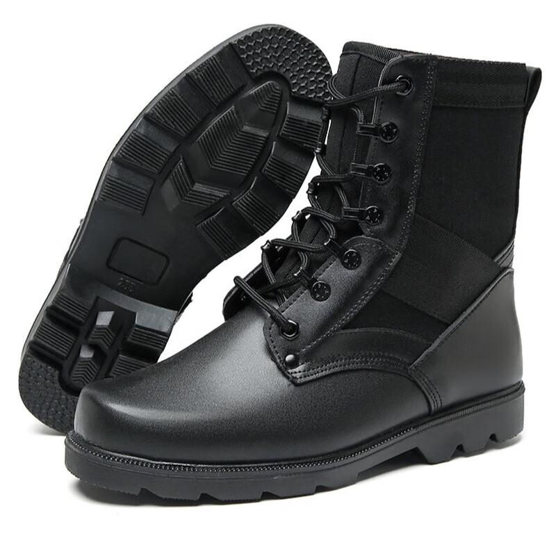 Men's High-Top Tactical Canvas Boots