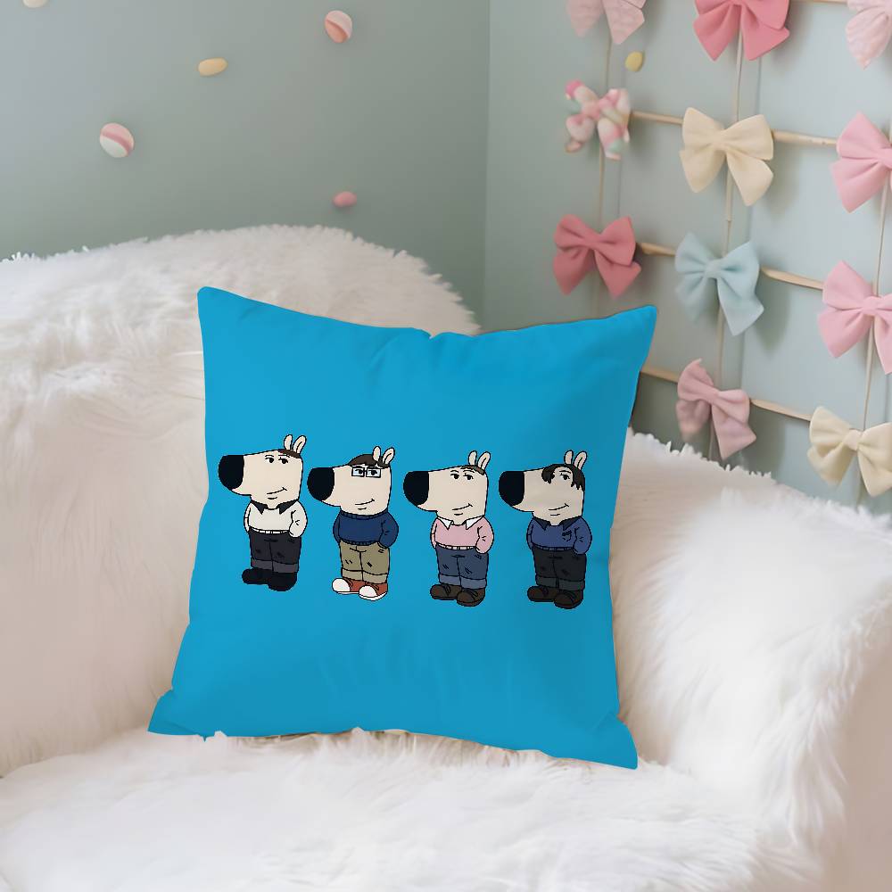 Смешная Наволочка C-Chill Guy Подушки Для Покрытия Предметы Декора Дома Декор Гостиной Чехлы Для Подушек