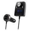 Audio Technica BK Bluetooth FM Transmitter Separate Body Type 141ch Smartphone Charging Tablet Charging USB Black AT-FMR5BT