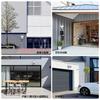 Ultra High Resolution Night Color COOAU Outdoor Wireless Security Surveillance Camera with PTZ Wide Angle Continuous Detection Area Human Flashing