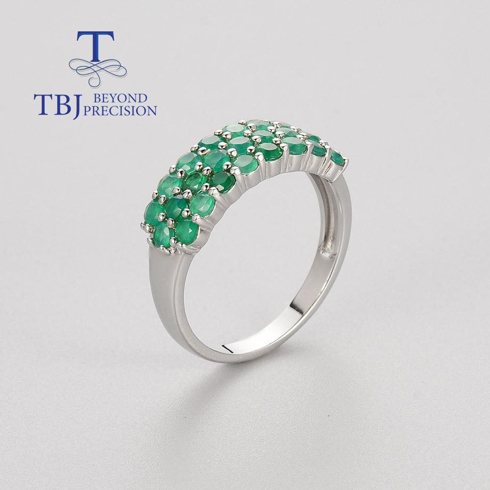 Ювелирные изделия 2022, трендовые серьги-кольца с натуральным зеленым агатом, комплект ювелирных изделий, модные женские изысканные ювелирные изделия из стерлингового серебра 925 пробы