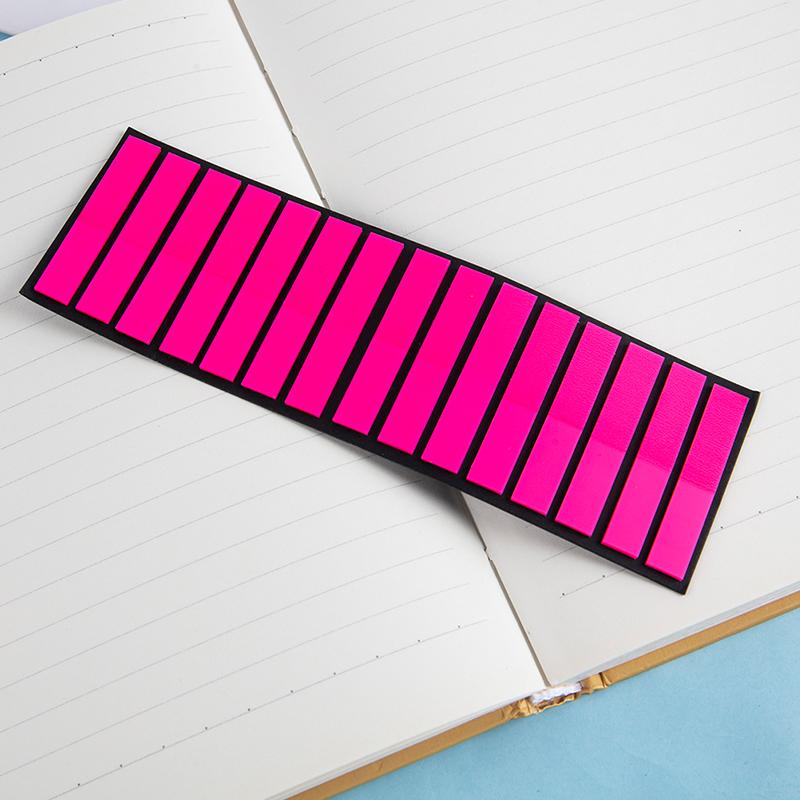 300 шт. Очень тонкие цветные наклейки Прозрачные флуоресцентные индексные вкладки Флажки Клейкие заметки Канцелярские товары Детские подарки Школьные офисные принадлежности