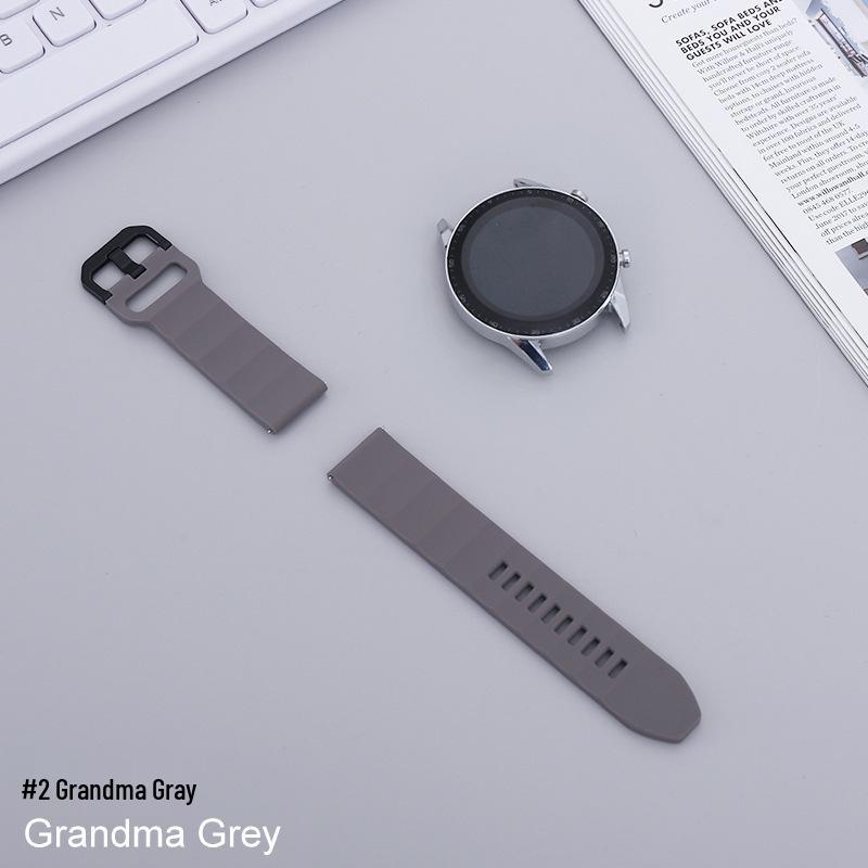22-мм силиконовый ремешок для часов с быстрой заменой для Samsung и Huawei Wave Motion