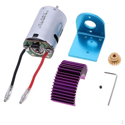 Для 12428 12423 1/12 RC Car Parts 540 Motor & 17T Gear & Seat
