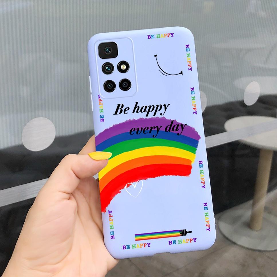 NEW Design For Cover Xiaomi Redmi 10 Case Cartoon Bumper Back Shockproof Soft TPU For Xiomi Redmi 10 Hongmi10 Redmi10 Phone Bag