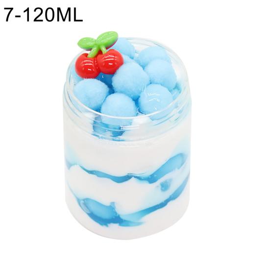 60/120ml Fruit Ice Cream Slime Mud Clay Craft Stress Reliever Sludge Kids Toy
