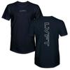 LVFT Summer New Men T-shirt Fashion Brand Print Training Short-sleeved Gym Cotton Bodybuilding Style Mens Round Neck Tee Tops