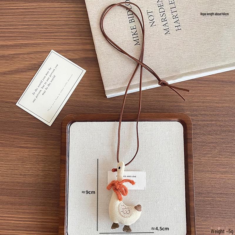 Корейское ручное детское ожерелье с кулоном в виде мультяшного животного