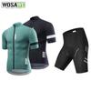 Велосипедные комплекты WOSAWE Летние мужские дышащие шорты из джерси с гелевой подкладкой