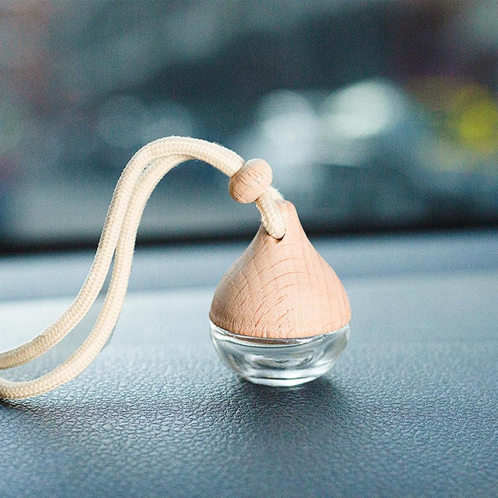 Car Pendant Hanging Bottle, Luxury Car Glass Pendant | Empty Refillable Car