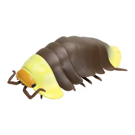 Bandai Genuine Gashapon Toys Biological Simulation Model Pillbug Armadillo Joints Movable Action Figure Ornament Poseable Articulated Scale Detailed