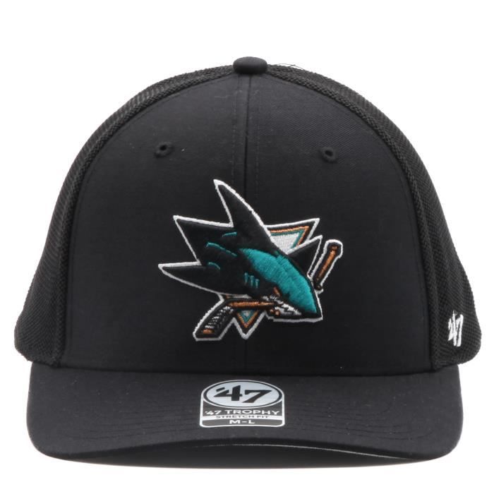 Casquette - 47 Brand - San Jose Shark - Noir - Taille Unique - Sportswear