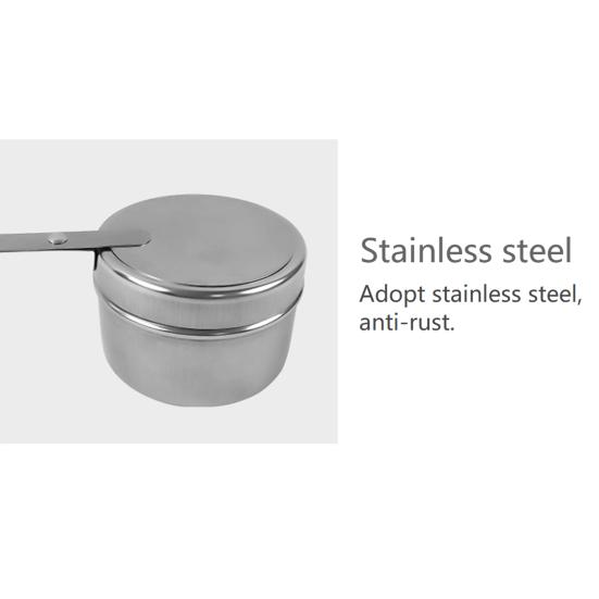 Спиртовая печь, не требующая электричества, антиокислительная кулинария, нержавеющая сталь, подогреватель для жидкого спирта, принадлежности для кемпинга