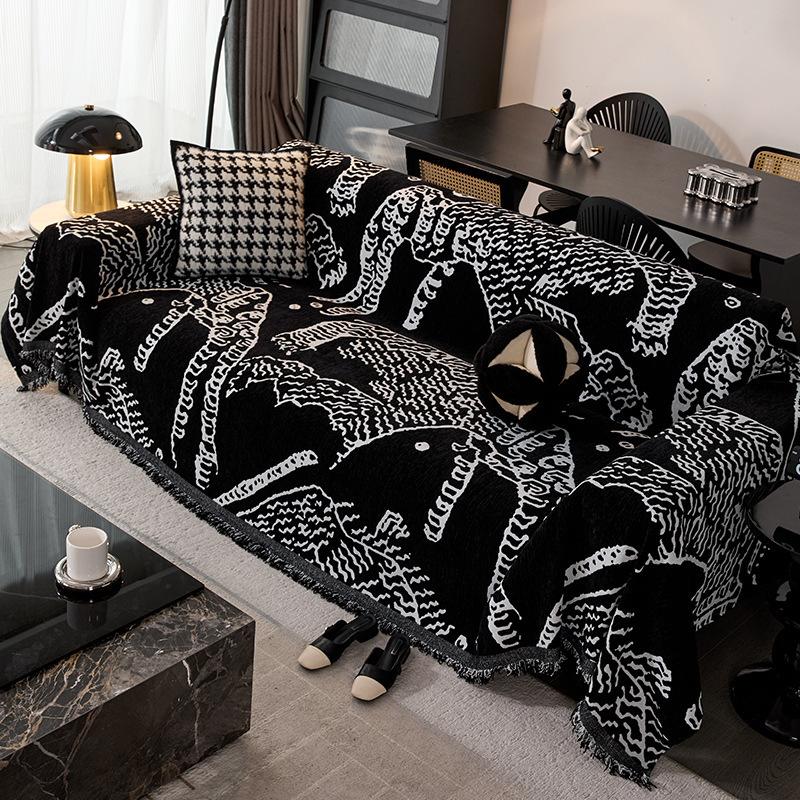 Anti-Cat Scratch Sofa Towel Sofa Cover New Four-Season Universal Cover Cloth A Whole Towel Blanket Home Textile Decor